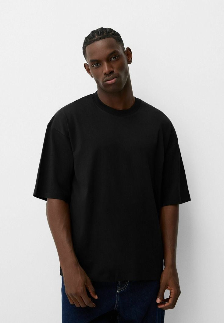 Zara Oversized T-Shirt – Black