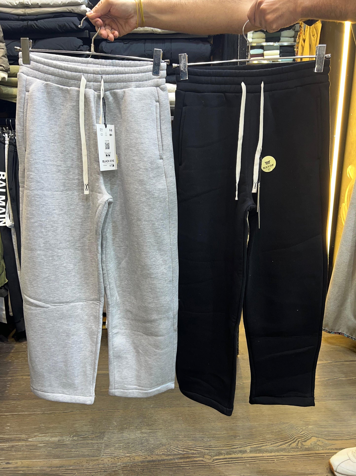 Oversized sweatpants black