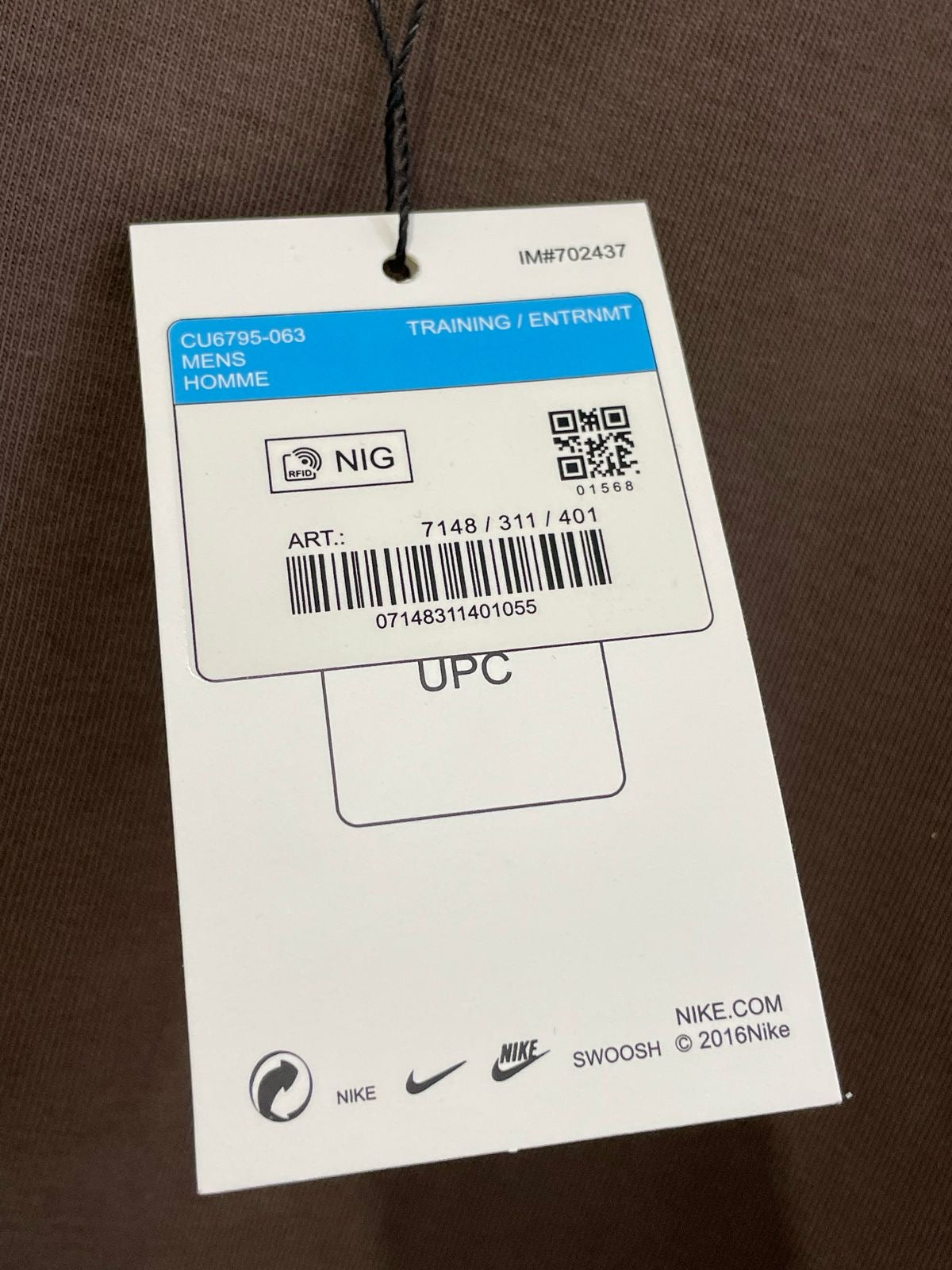Nike Oversized Mirror T-Shirt – Light Gray