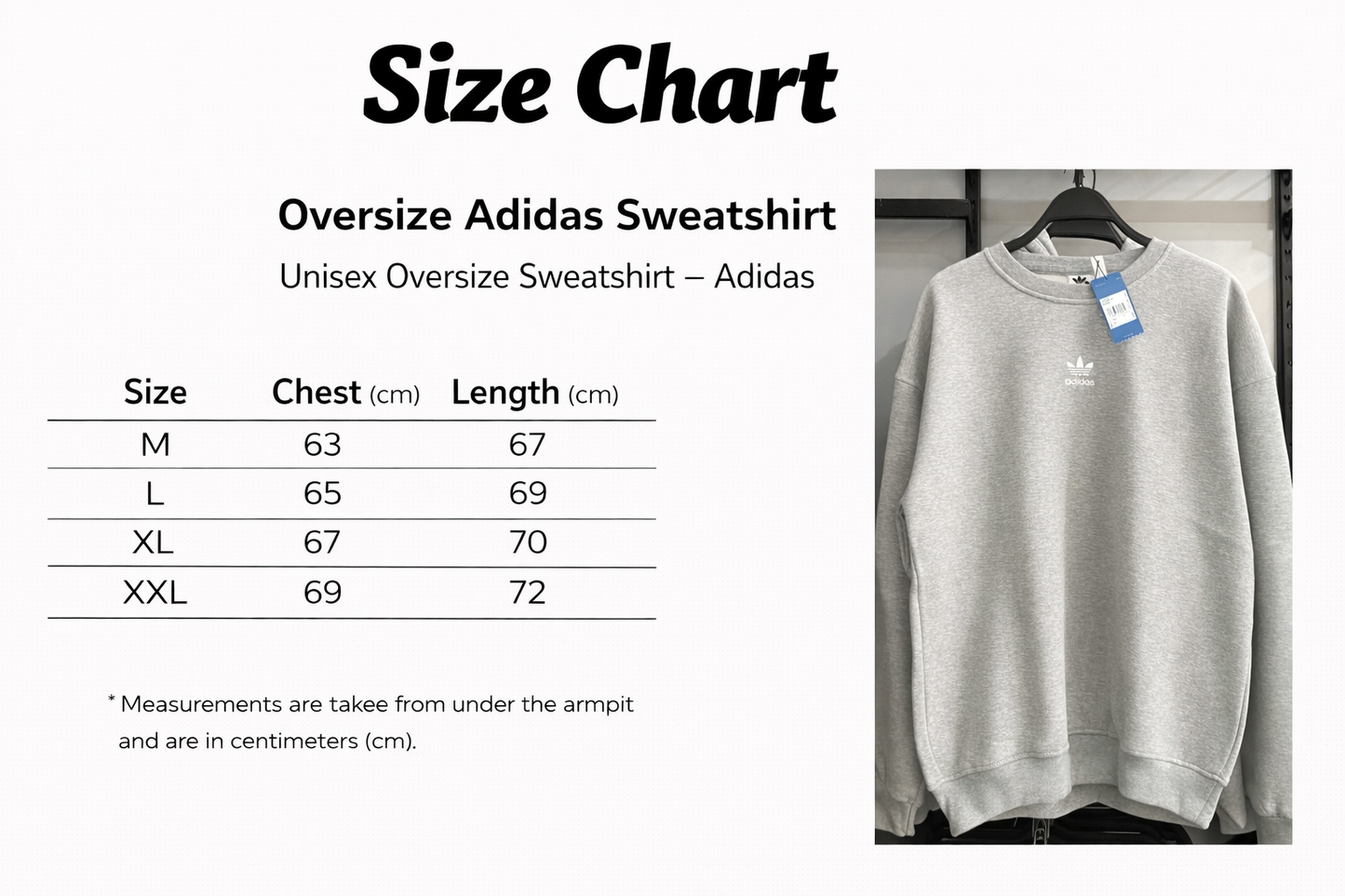Oversized Essential Crewneck Sweatshirt – Everyday Streetwear Comfort