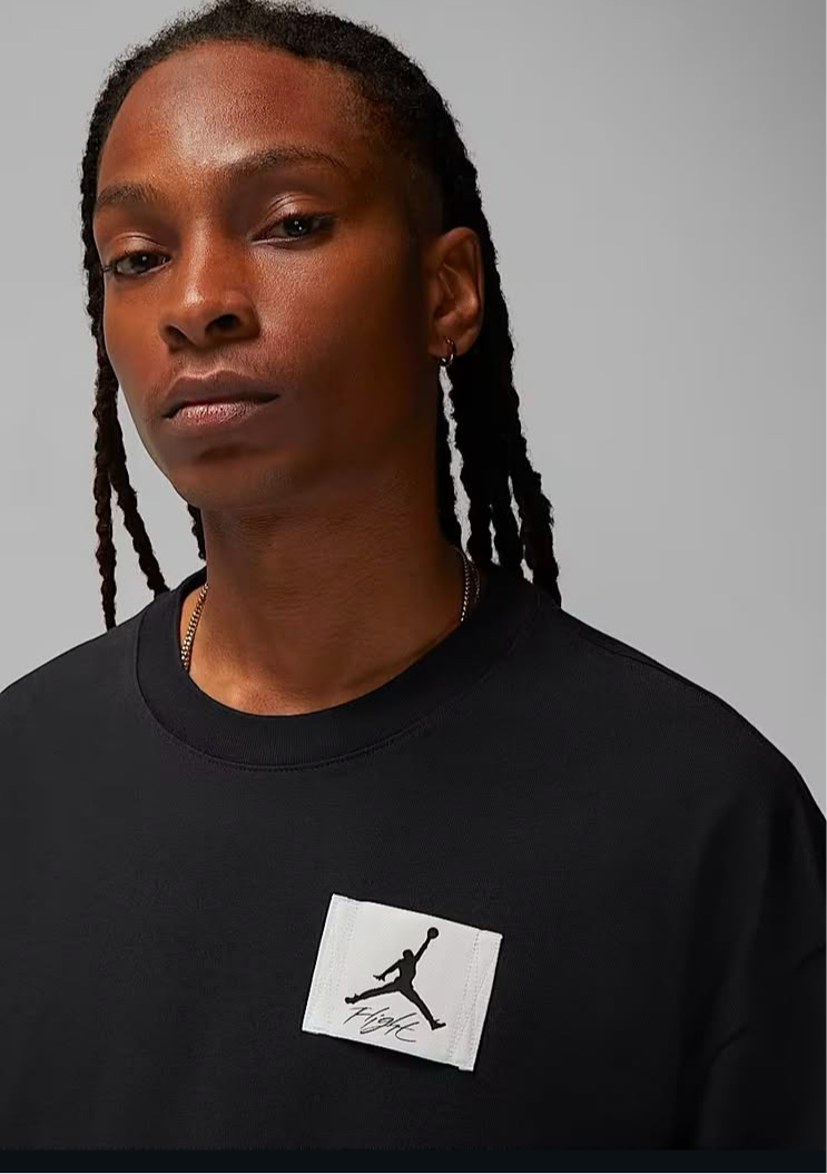 Air Jordan Oversized Mirror T-Shirt – Black