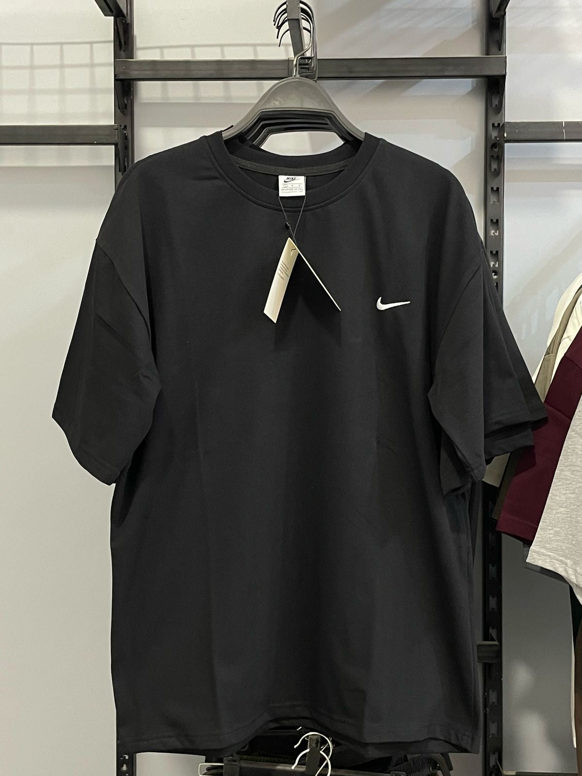 Nike Oversized Mirror T-Shirt – Black