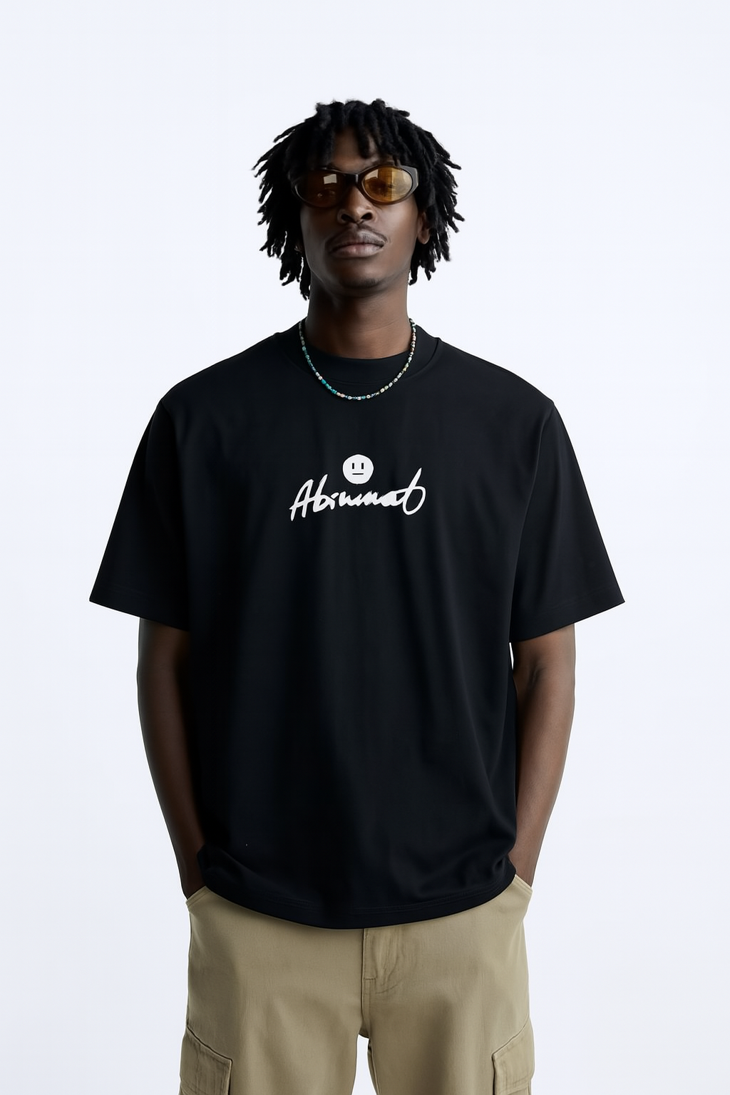 Abnormal Bear Graphic T-Shirt – Black | Regular