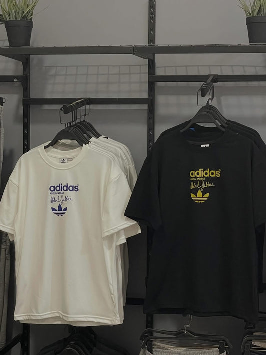 T-shirt Adidas Oversized Mirror – white