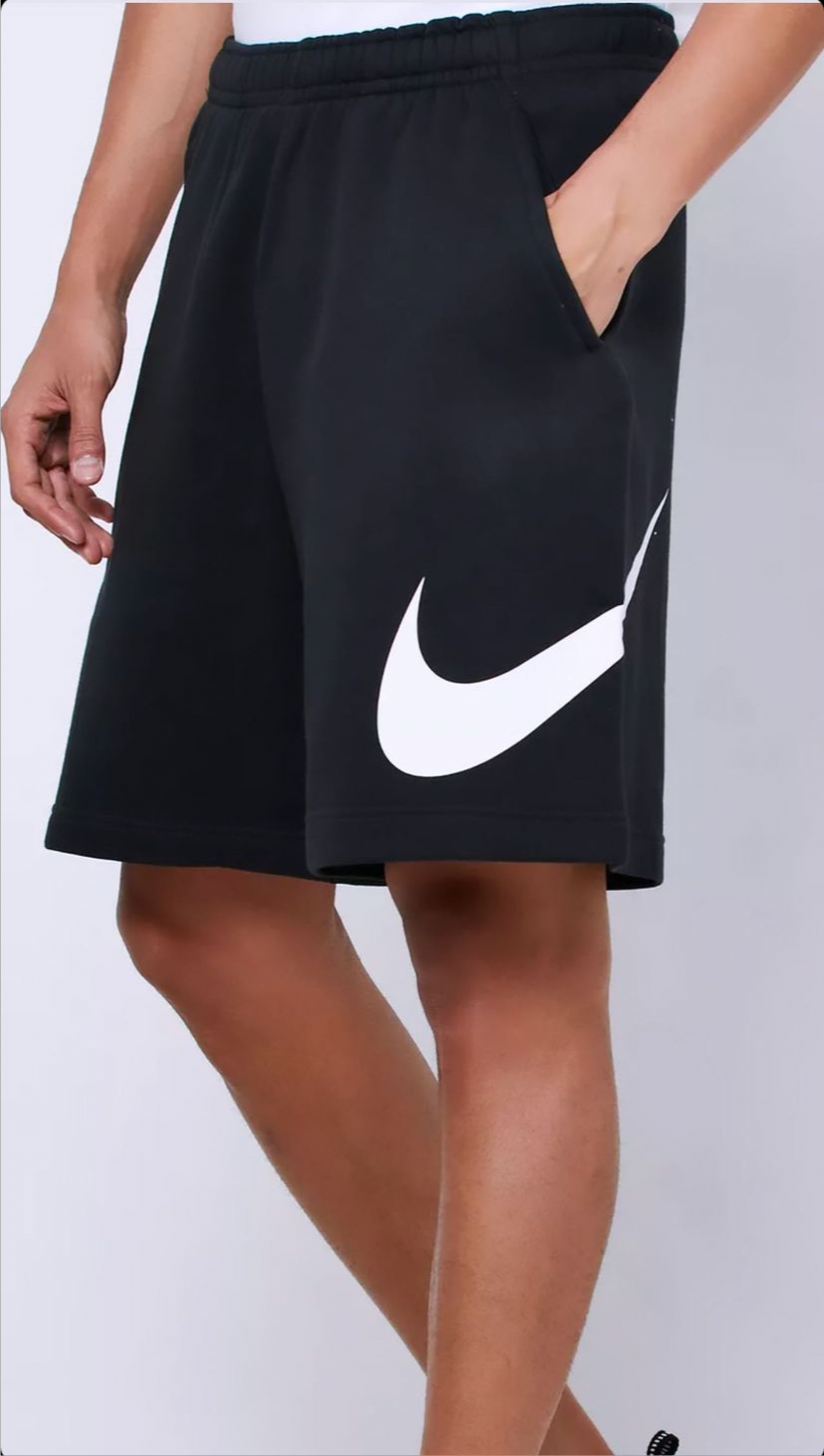 Nike Sportswear Club Fleece Men's Shorts – Regular Fit – Black