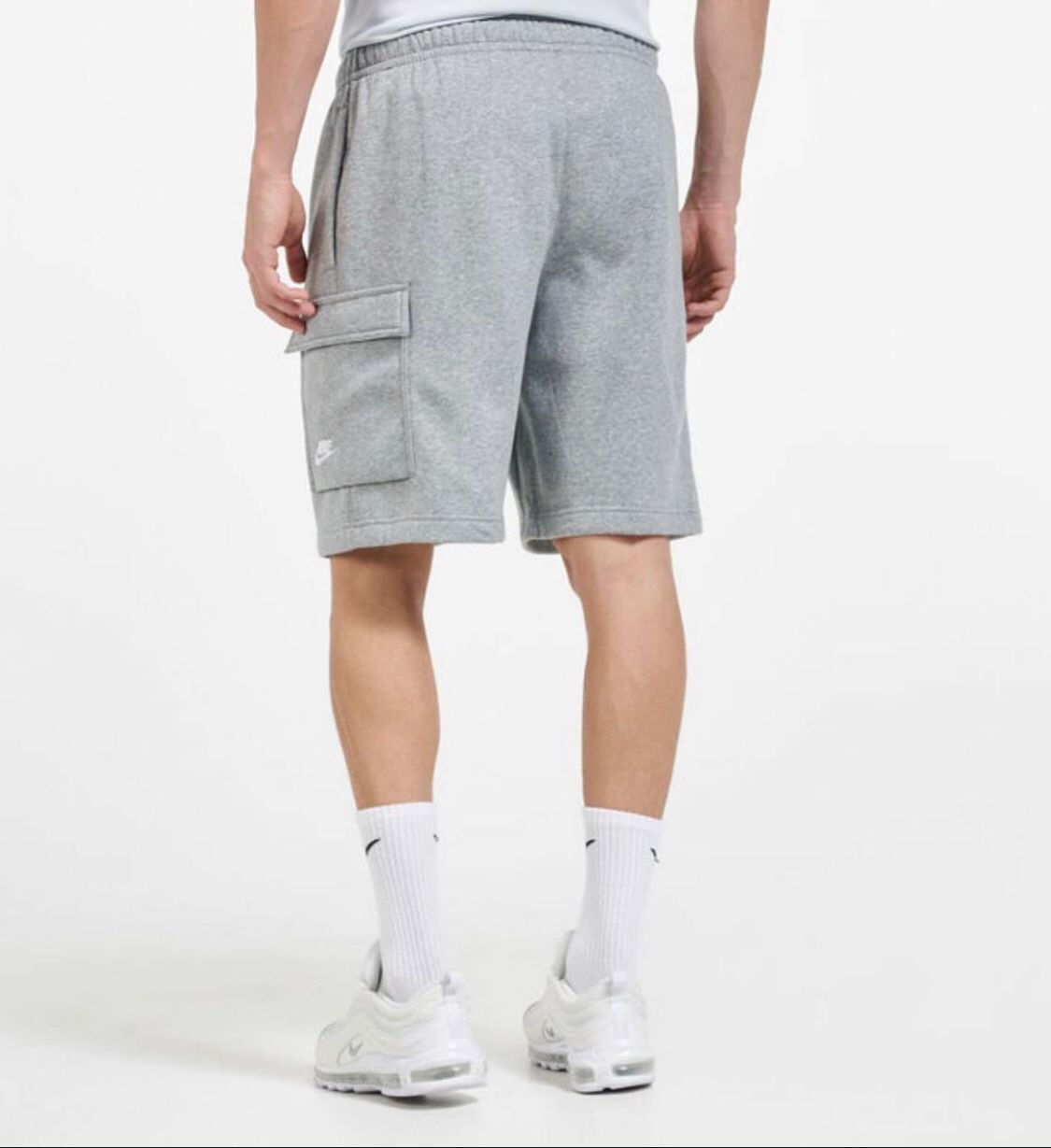Nike Mirror Cargo Shorts – Regular Fit – Light Gray