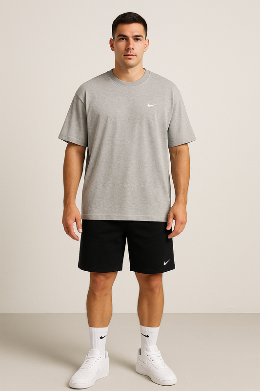 Nike Regular Fit Mirror Shorts – Black