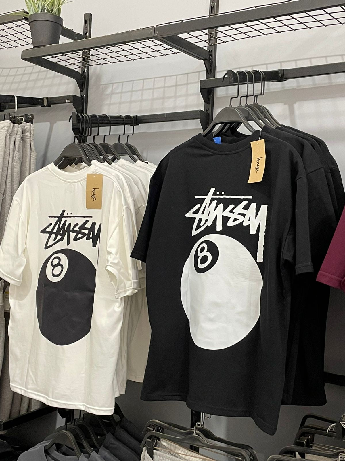 Oversized Mirror T-Shirt unisex – Black or white
