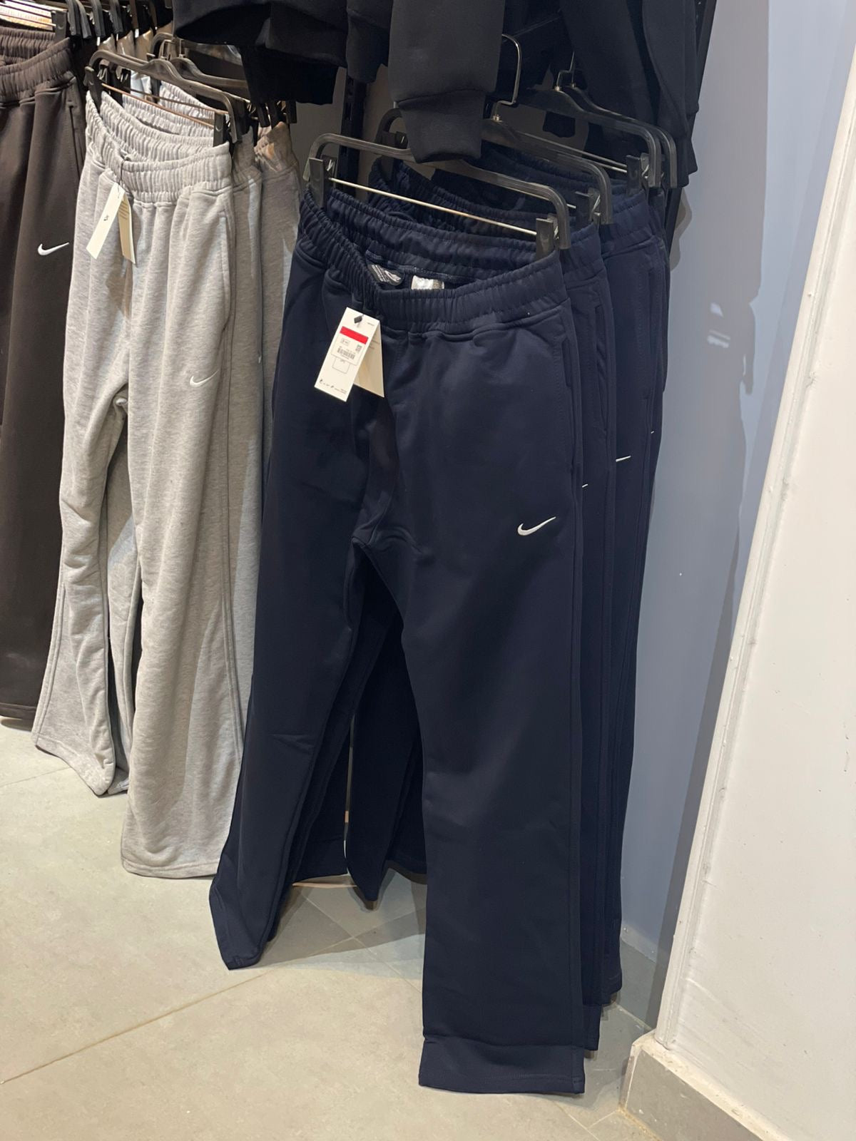Nike Mirror Wide-Leg Sweatpants – navy Unisex
