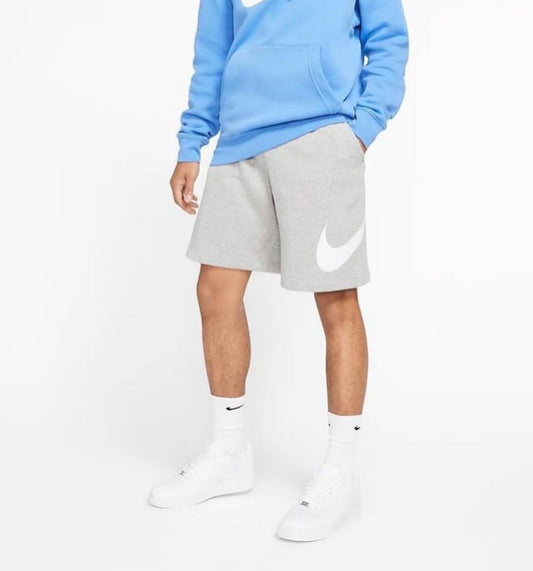 Nike Sportswear Club Fleece Men's Shorts – Regular Fit – Light Gray