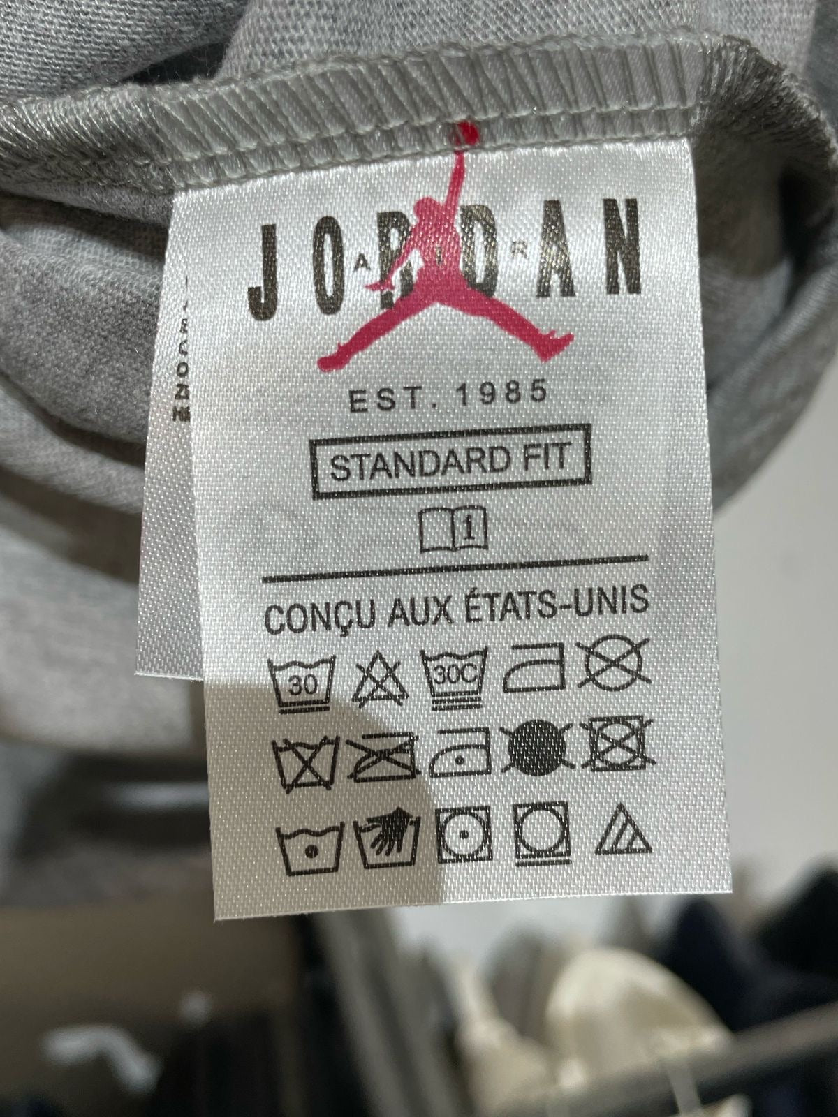 Air Jordan Oversized Mirror T-Shirt – Off-White