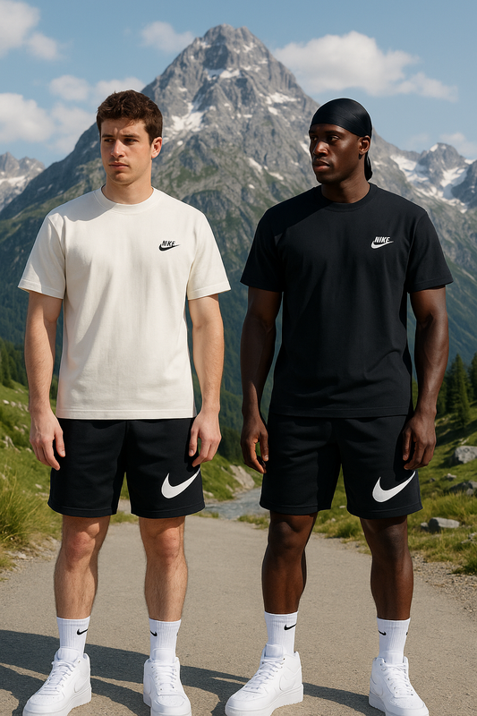 Nike Regular Fit Mirror T-Shirt – Off-white