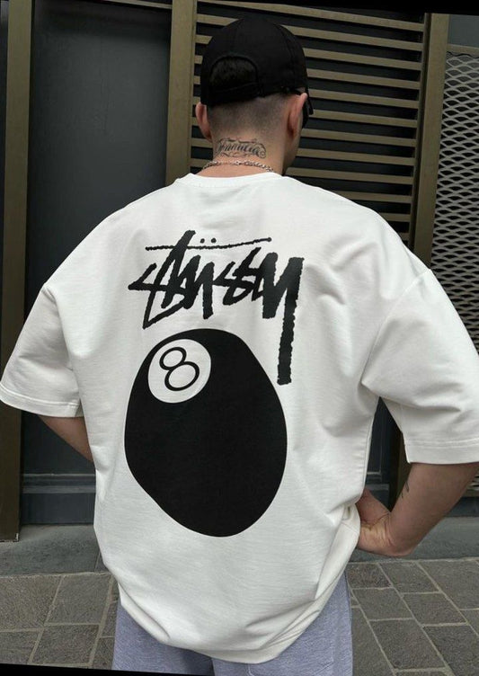 Oversized Mirror T-Shirt unisex – Black or white