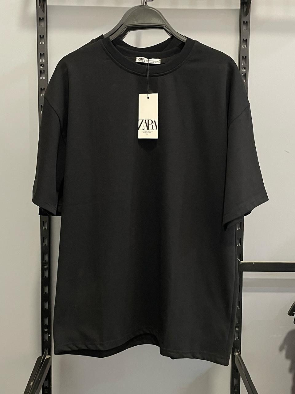 Zara Oversized T-Shirt – Black