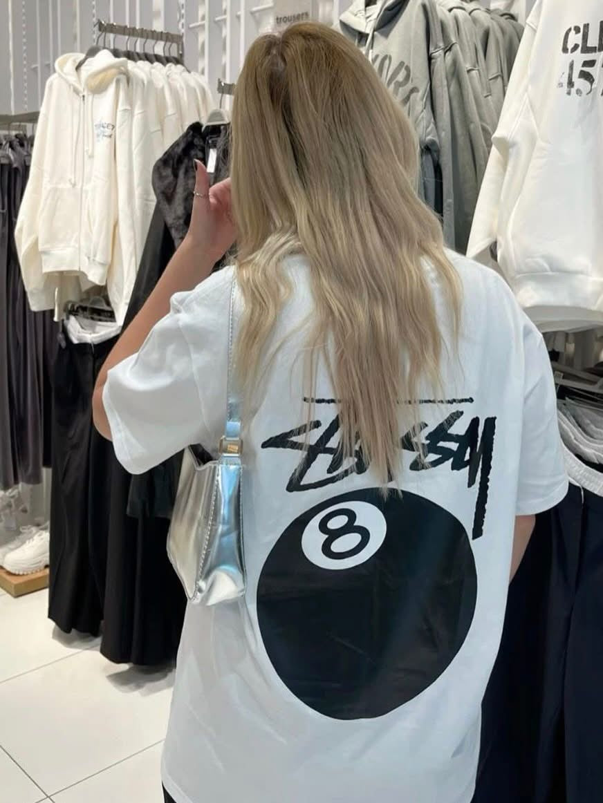 Oversized Mirror T-Shirt unisex – Black or white